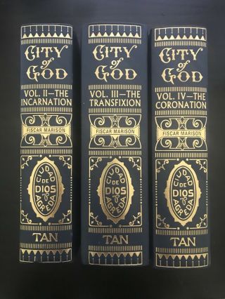 The Mystical City Of God Set Volumes 2 - 4 By Sister Mary Of Agreda 2006