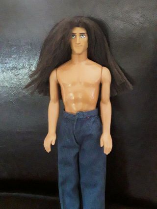 Tarzan Disney Doll Mattel Vintage Long Rooted Hair Nude