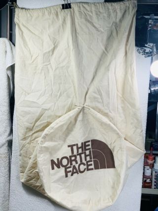 Vintage The North Face Brown Label Sleeping Bag Storage Sack Bag Only