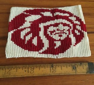 Bsa Boy Scouts Of America Oa Order Of The Arrow Beaded Indian Logo