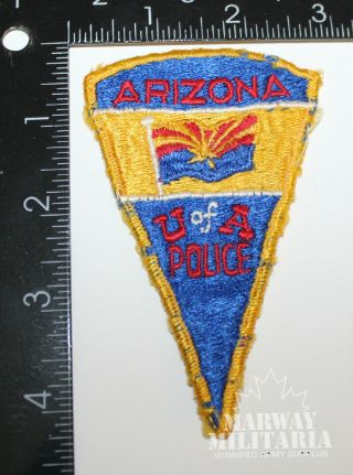 Early (u Of A) University Of Arizona Police Patch (17922)