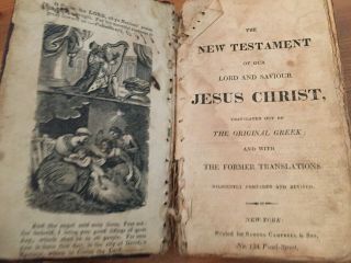 Testament Of Jesus Christ Antique Late 1700 