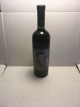 1995 Celebrity Cellars Frank Sinatra Wine Bottle