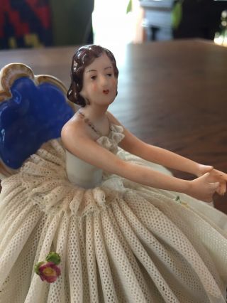 Dresden Lace Ballerina Figurine