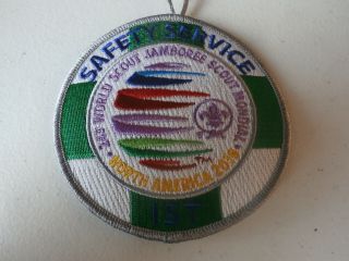 2019 World Jamboree Safety Service Ist Patch