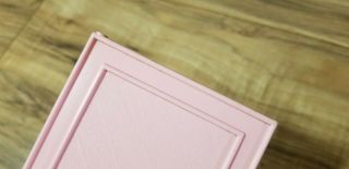 VINTAGE BARBIE DREAM HOUSE REPLACEMENT DOOR PINK A - FRAME 1970 ' S 5