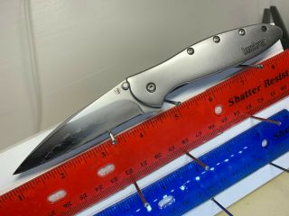 Kershaw Leek,  Composite Blade (1660cb) 3” Sandvik 14c28n/d2 Composite Blade