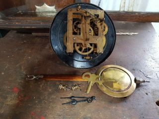Vintage Striking Clock Movement For Spares/repairs/parts