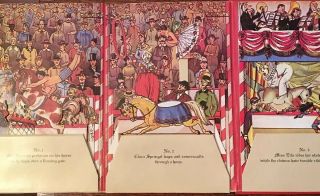 Lothar Meggendorf’s International Circus Adaption Of Antique Pop - Up Book 5