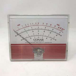 New/old Conar Instruments Model 212 National Radio Institute Multimeter Test