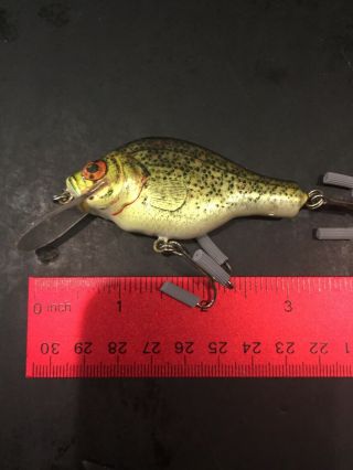 Bagley’s Small Fry Crappie On Chart All Brass Shallow