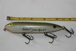Vintage Heddon Zara Spook Zell Rowland 4 1/4 " Fishing Lure