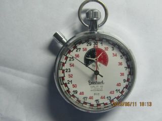Vintage Hanhart Stop Pocket Watch For Parts/repair 3