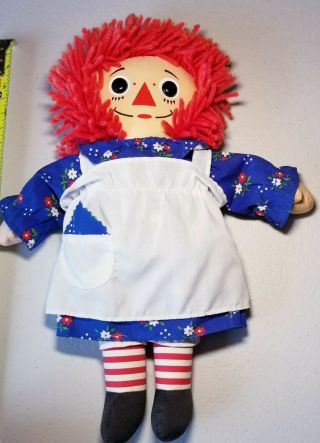 Vintage Authentic Collectible Raggedy Ann 12 Inch Doll