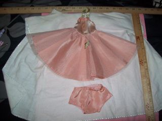 Vintage Fashion Doll Dress With Matching Pantie