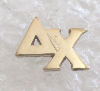 Vintage Delta Chi Fraternity ΔΧ Greek Letter Lapel Pin Or Tie Tack