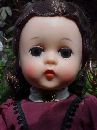 Sweet 12 " Vintage Madame Alexander Lissy Doll W Brunette Hair Marme Little Women