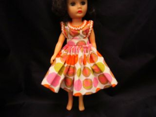 Vintage Sundress 8 " High Heel Fashion Doll Little Miss Ginger Nancy Ann No Doll