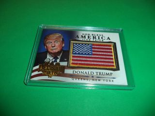 Decision 2016 Series 2 God Bless America Flag Patch Donald Trump Gba23