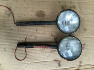 Allis Chalmers Wd Wd45 Tractor Head Lights Antique Tractor