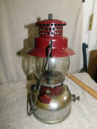 Vintage American Gas Machines Agm Burgundy Lantern Model 3016 L109