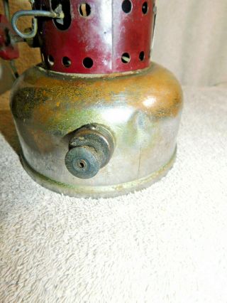 Vintage American Gas Machines AGM Burgundy Lantern Model 3016 L109 3