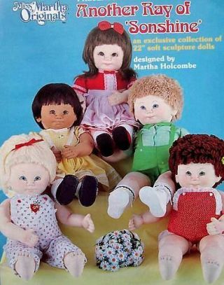 Soft Sculpture Dolls Miss Martha Another Ray Of Sonshine Vintage Bargain Book