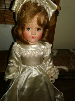 Vintage Large Effanbee F & B Composition Doll Bride