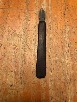 Antique J.  Rodgers And Sons Sheffield England Civil War Era Ink Eraser Knife