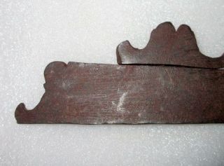 1900s Vintage Old Collectible Hand Crafted Iron Trunk Shape Flint Strike To Fire 5