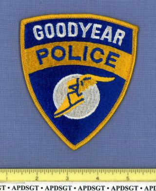 Goodyear Arizona Sheriff Police Patch Winged Shoe Full Embroidery