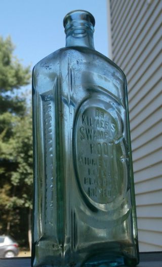 Antique DR.  KILMER ' S SWAMP ROOT - KIDNEY,  LIVER & BLADDER REMEDY Medicine Bottle 3