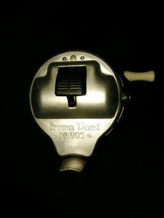 Vintage Bronson Dart No.  905 Spin Cast Reel U.  S.  A.  Fishing Gear Casting Reel