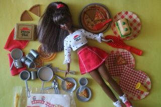 African American Doll Mattel Skipper Pizza Hut 1994