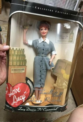 Vintage Lucille Ball Doll Tv Commercial I Love Lucy