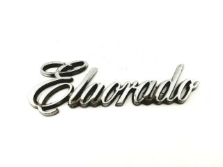 1982 - 1991 Cadillac Eldorado Side Fender Emblem Badge Symbol Logo Sign Oem (1986)