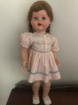 Vintage Ideal Doll - 1950s - 20”