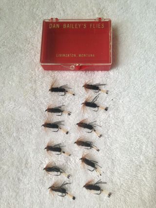Dan Bailey Antique Flies - 12 Flies With Box