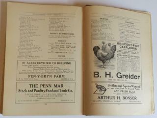 1914 Farm and Business Directory of Montgomery County,  Pennsylvania,  Photos,  Ads 2