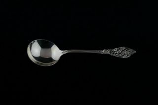 Reed & Barton Florentine Lace Sterling Silver Cream Soup Spoon