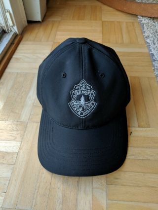 Vermont State Police Adjustable Polyester Hat By Adidas - -
