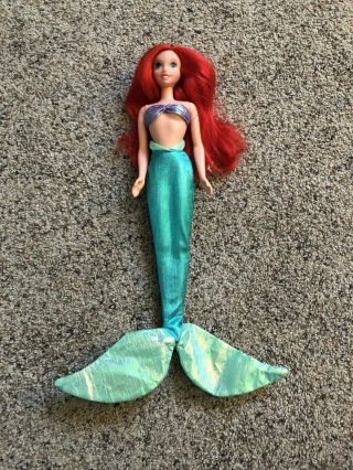 Vintage 1997 Mattel Red Haired Ariel The Little Mermaid