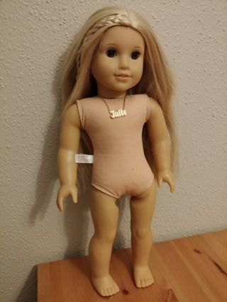 American Girl Julie Albright 18 in Blonde Hair Brown Eyes Character Doll 2