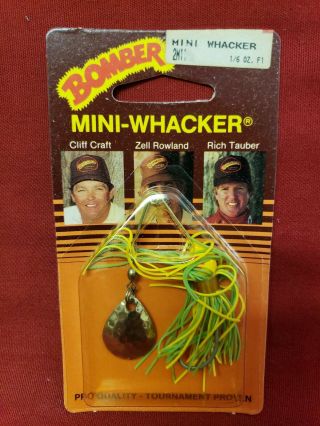 Vintage Pradco Bomber Mini - Whacker Fishing Lure Pro Quality 1/6oz
