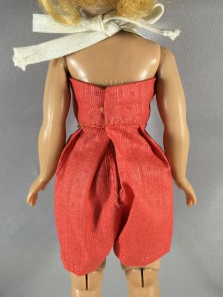Vintage Jill Leotard,  Jill Black Hat Box,  Sunsuit w - Hat,  2 Skirts (No Doll) 6