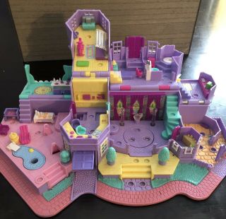 Vintage 1994 Polly Pocket Light - Up Magical Mansion,  House Only,  Bluebird Toys 2