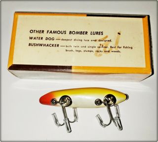 Vintage Bomber Jerk Lure In Correct Box Saltwater Rigged 3