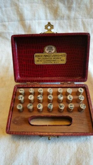 Antique Robert Pringle And Sons London Watch Parts