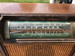 General Electric G - E X - 216A Tube Radio Vintage Shortwave Standard wave Radio 2