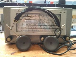 Antique Hallicrafters S - 38d Am&shortwave Radio